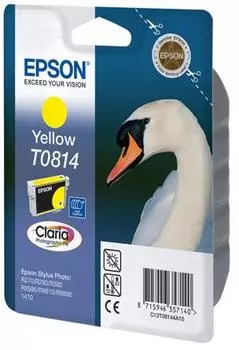 Картридж с желтыми чернилами повышенной емкости T0814 (C13T11144A10)