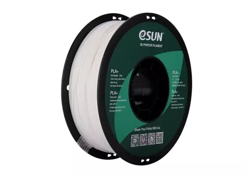 Катушка PLA+ пластика 1.75 мм 1 кг, белая