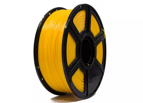 Катушка Tiger 3D ABS 1.75 мм, 1 кг, желтая