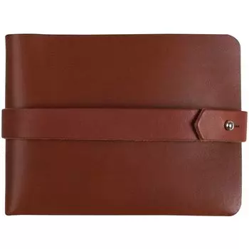 Кошелек Leaf, коричневый