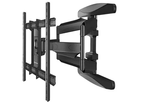 Крепление для панелей и телевизоров_кронштейн для телевизора 40-75 наклонно-поворотный, чёрный M6L