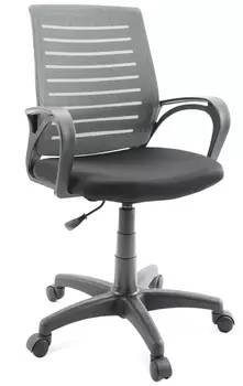 Кресло оператора Гелеос Бонд, серое