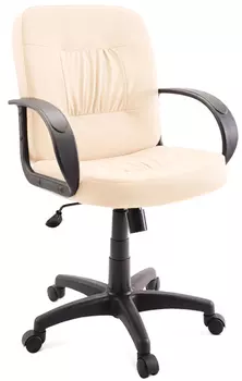 Кресло руководителя Гелеос Эксперт, кремовое