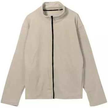 Куртка флисовая унисекс Manakin, бежевая, размер XS/S