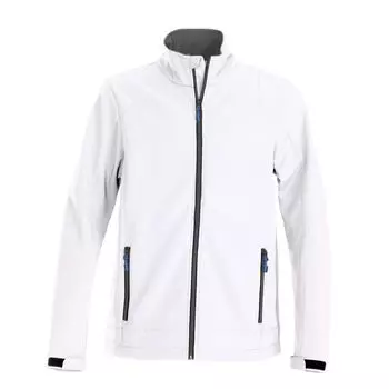 Куртка софтшелл мужская TRIAL белая, размер XXL