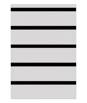 Ламинат ПВХ с магнитной полосой 2750 Oe и клеевым слоем, 1500 листов