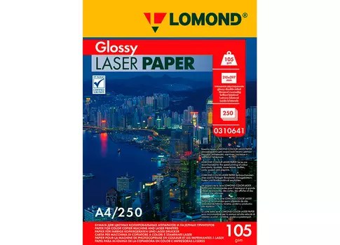 Фотобумага_Glossy DS Colour Laser Paper А3, 105 г/м2, 250 листов (0310631)