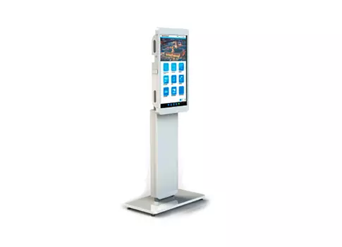 Сенсорная стойка_Eco 55" с декоративной торцевой подсветкой