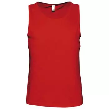 Майка мужская JUSTIN 150, красная, размер L