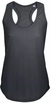 Майка женская MOKA 110 темно-серая, размер M