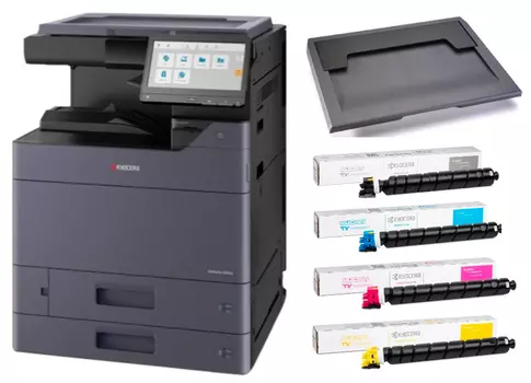 МФУ_TASKalfa 2554ci в комплекте крышкой оригинала и тонерами