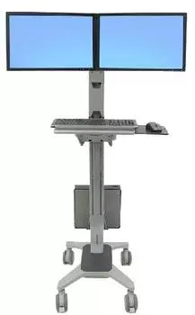 Мобильное рабочее место под два монитора Neo-Flex (24-194-055)