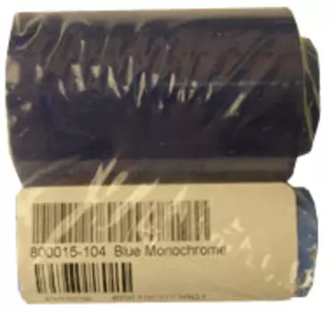 Монохромная синяя лента Zebra 800015-104