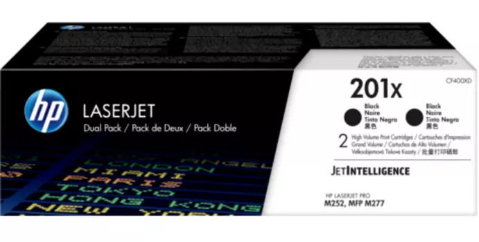 Набор картриджей 201X LaserJet (CF400XD)