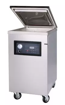 Напольная вакуум-упаковочная машина DZ-400/DC (нерж.)