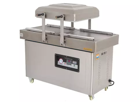 Напольная вакуум-упаковочная машина MAGIKON DZ-500/2SB с обрезкой