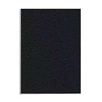 Обложка картонная Delta, Кожа, A3, 250 г/м2, Черный, 100 шт