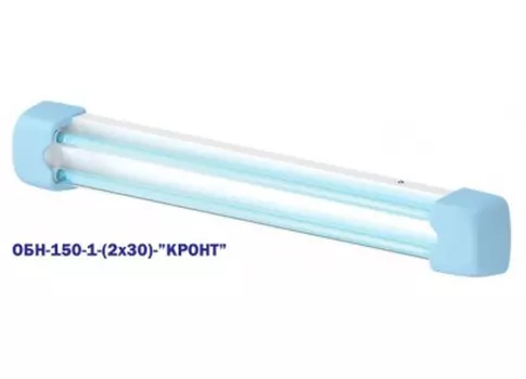 Облучатель ультрафиолетовый с лампой настенный ОБН-150-1-(2х30)