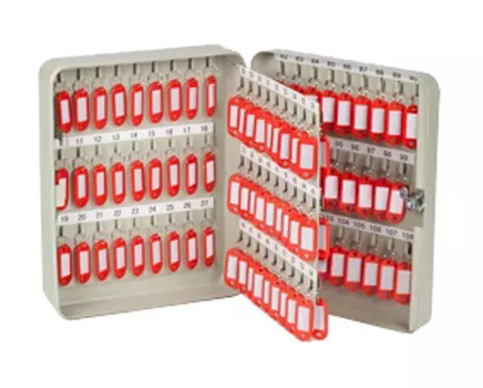 Настенная металлическая ключница_на 108 ключей