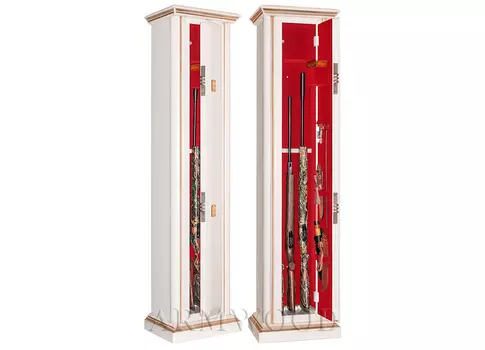 Оружейный сейф окрашенное дерево с патиной -53.074 Flock Patina