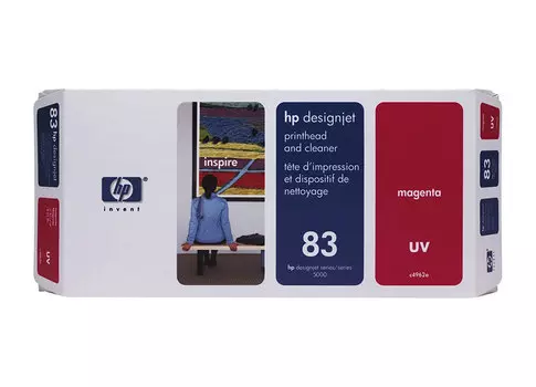 Печатающая головка и чистящая станция HP №83 Magenta (C4962A)