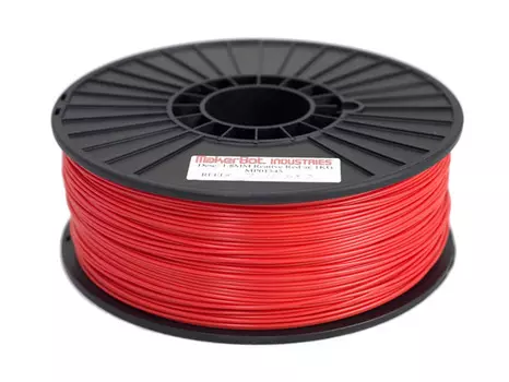 Пластик ABS красный