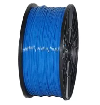 Пластик PLA синий