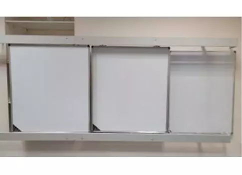 Подвесная настенная рельсовая система Doors 1.1 (2-х рядная)