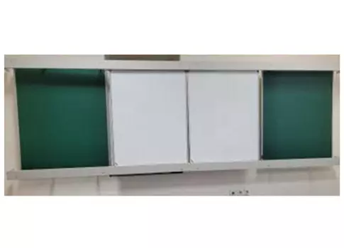 Подвесная настенная рельсовая система Doors 1.2 1200 (4-х досочная c синхронно открывающейся второй доской)