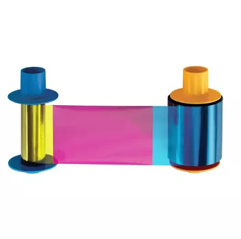 Полноцветная лента YMCKO 1/2 45714