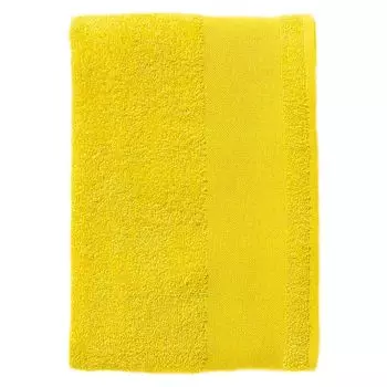 Полотенце махровое Island Large, лимонно-желтое