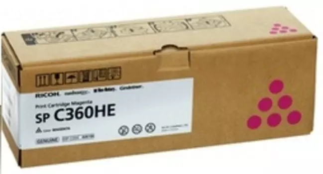 Принт-картридж SP C360HE малиновый