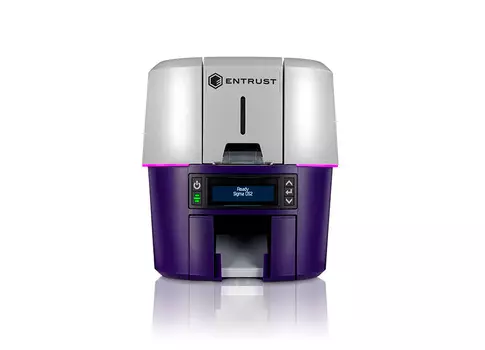 Принтер для пластиковых карт_Sigma DS2 Entust двухсторонний с подключением ламинационного модуля (525301-005)