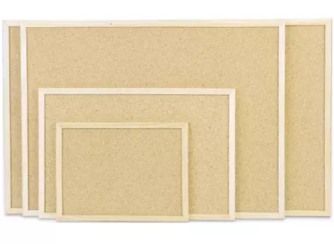 Пробковая доска_80x60 см