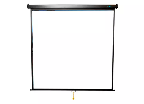 Проекционный экран_Cinema Wallscreen MW 100 180x180 см (чёрный корпус)