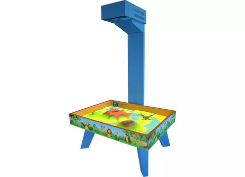 Интерактивная песочница_Project touch Sandbox 2 в 1 (комплект из песочницы и игр на движение)