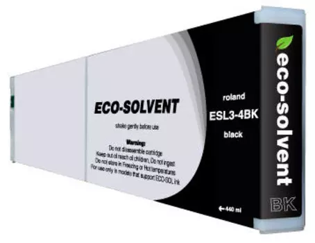Roland ECO-Solvent Black 440 мл (ESL3-4BK)