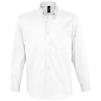 Рубашка мужская с длинным рукавом BEL AIR белая, размер XXL