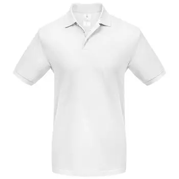 Рубашка поло Heavymill белая, размер 3XL