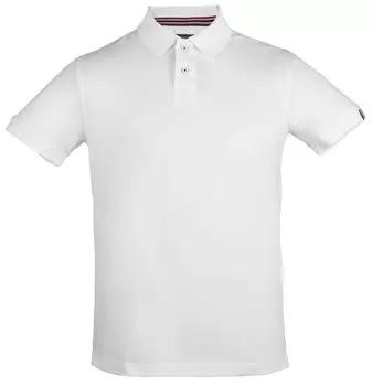 Рубашка поло мужская AVON, белая, размер M