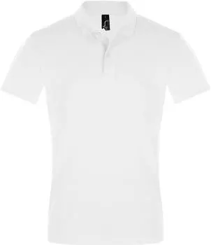 Рубашка поло мужская PERFECT MEN 180 белая, размер S