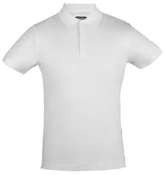 Рубашка поло стретч мужская EAGLE, белая, размер 3XL