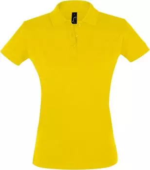 Рубашка поло женская PERFECT WOMEN 180 желтая, размер L