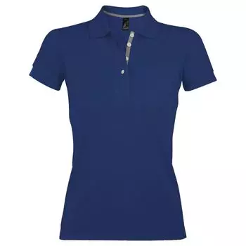 Рубашка поло женская PORTLAND WOMEN синий ультрамарин, размер XL