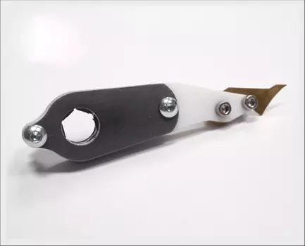 Съемник S, латунь шлифованная