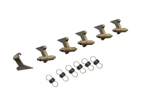 Сепаратор тефлонового вала с пружиной 2C920190 для KYOCERA KM-2540/2560/3040/3060 (CET), CET7827