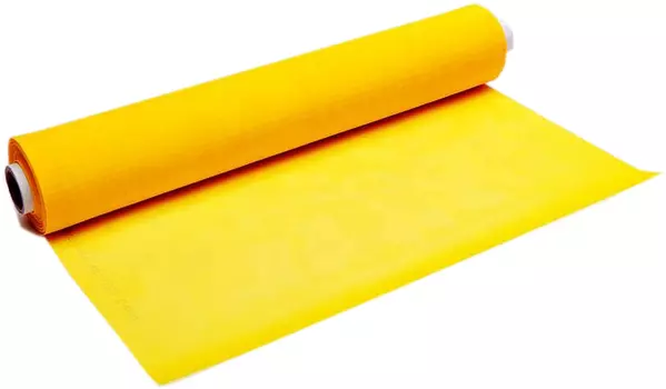 Сетка трафаретная PES 120/34, желтая, ширина 1500 мм