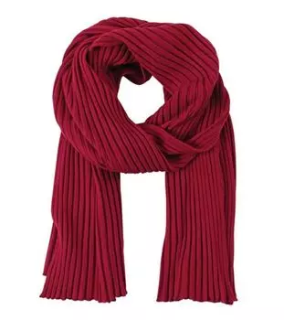 Шарф Mono, красный