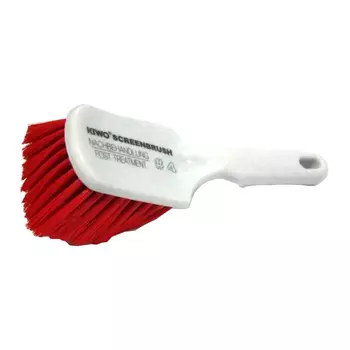 Щетка для нанесения очистных паст на трафаретные формы ScreenBrush №4, красная