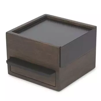 Шкатулка для украшений Stowit, малая, черная